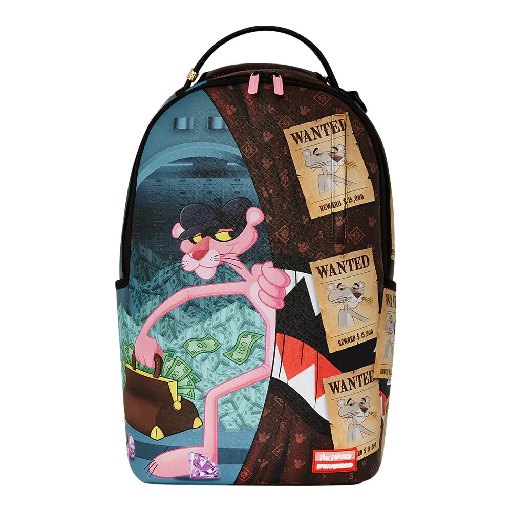 sprayground pink panther リュック Sprayground Pink Panther Burglar Escape DLXV Backpack | eBay