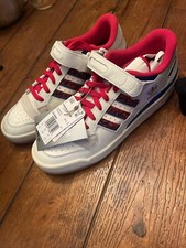 Adidas Forum 84 Low Casual Athletic Shoes GV9606 Brand New Off White Size 10