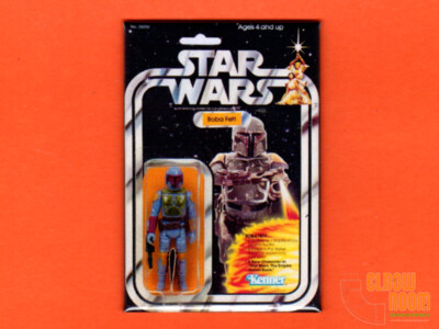 Kenner Star Wars Boba Fett 2x3'' fridge/locker magnet package art