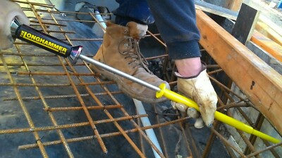 Longhammer XL for flat head nails upto 75mm 3 inch  Nail in hard to reach places