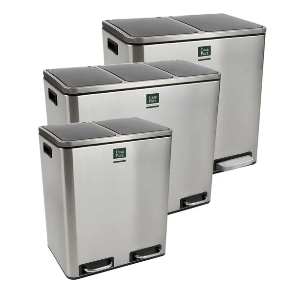 Mülleimer Felix | Trennsystem | Mit Schließdämpfer | viele Farben und Größen - Bild 2 von 2