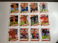 Netherlands Team Set 2021-22 Panini Donruss Soccer World Cup Qatar Rated Rookie