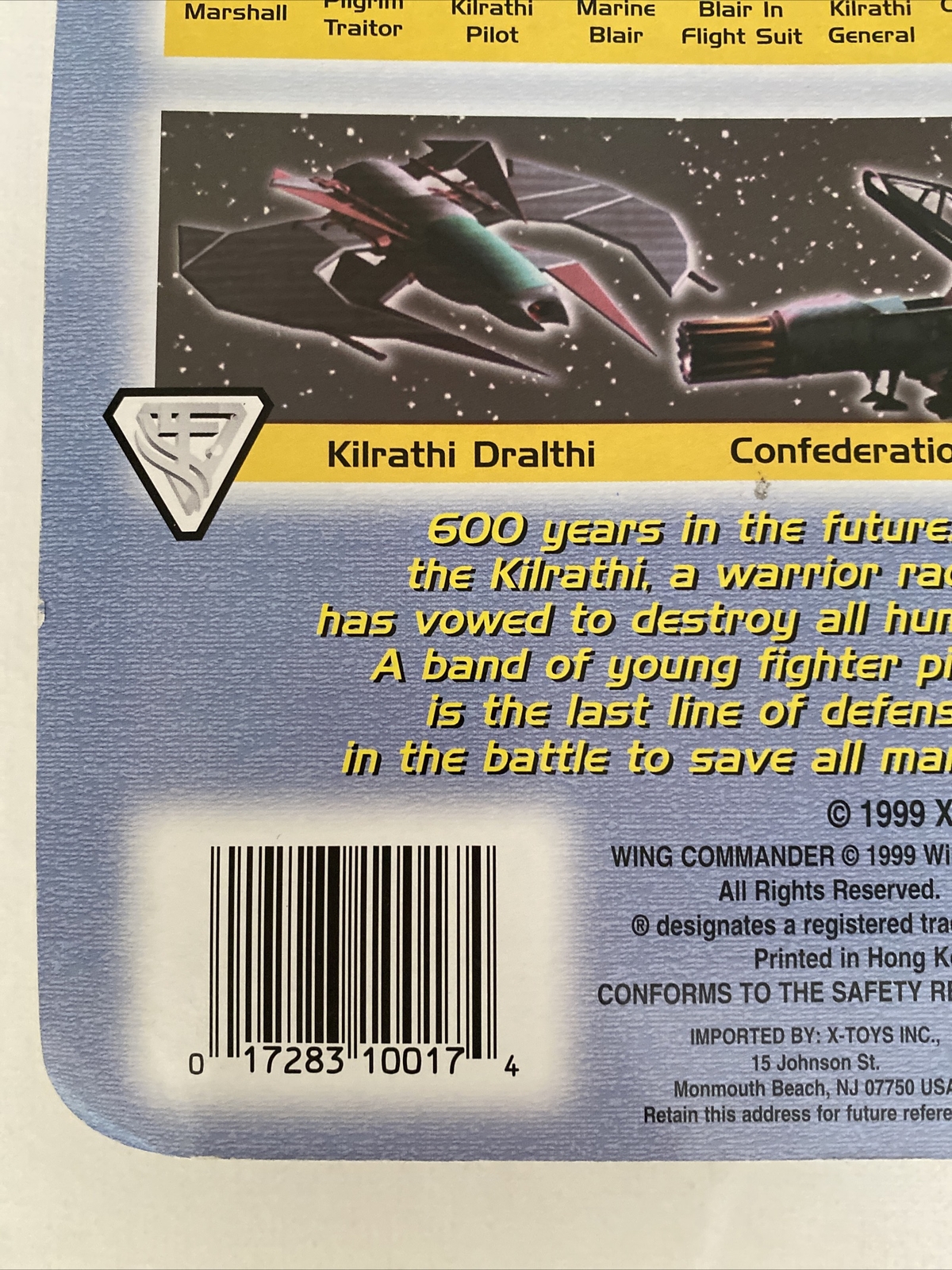 1999 X-Toys Series 1 Wing Commander Action Figure KILRATHI General - Picture 8 of 12