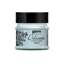 Bluish Silver | Delicate Acrylic Metallic Paint 50ml | Pentart
