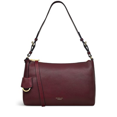 Radley London Dukes Place Medium Ziptop Shoulder Bag In Dark 