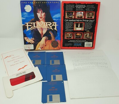 Elvira Accolade Spiel für den Atari St Computer sehr selten 