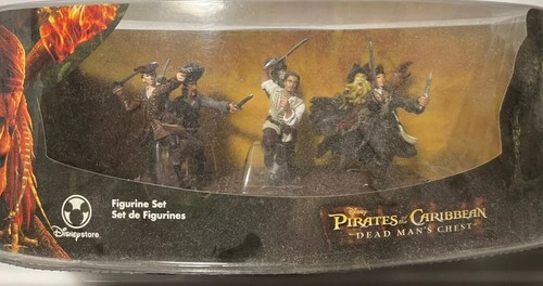 NEW Disney Pirates of the Caribbean At World's End Figurine Set Exclusive MINT