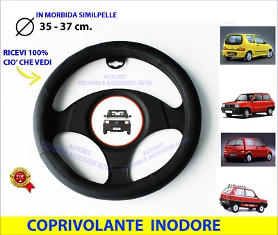 Coprivolante Universale In TPE – Compatibile Con Fiat Panda 1986-2003 E Altri (Diametro 35-37 Cm) – Modello 78580