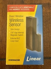 Linear HONDWA01 Door or Window Sensor for 2GIG or Honeywell Wireless Alarm...