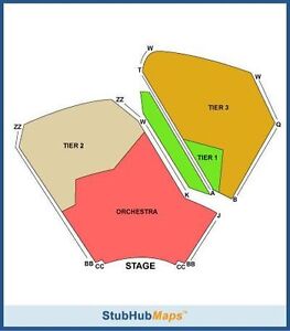 Segerstrom Seating Chart Costa Mesa