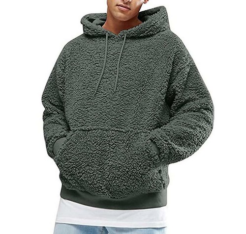 Men's Pullover Hoodie Cashmere Outwear 