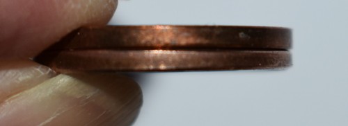 1963 Penny Error Top Red Double Die Multi Errored Coin Broad Strike L Rim - Picture 22 of 24