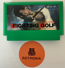 Fighting Golf Stars Nintendo NES Famicom Game Fully Cleaned & Tested