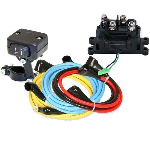2000 LB KFI Steel Cable Winch Kit Arctic Cat 700 TRV 4x4 2008-2016 - Picture 5 of 6