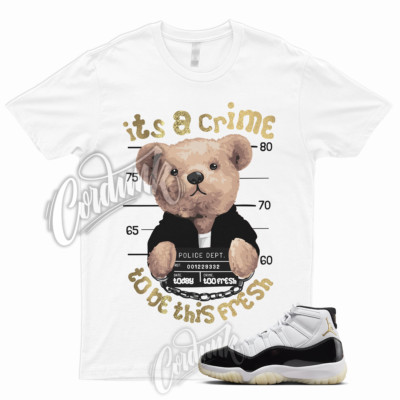CRIME T Shirt for 11 DMP Defining Moments Gratitude 2023 Metallic Gold 1 Retro
