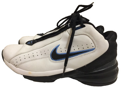 NIKE US 11 Men White Blue Shoe Flight 307556 101 2003 Nike Air Quix - Spots