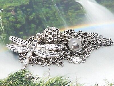 Sterling silver pendant charm dragonfly-Mijn bedels-for your Pandor...