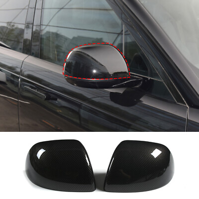 ABS Carbon Fiber Rear View Mirror Cover For Range Rover Vogue Sport 2022-2023