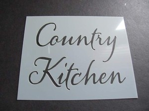 l637 country kitchen stencil mylar multiple sizes made usa durable