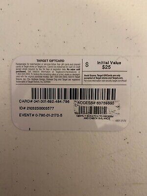 Target Gift Card - Playstation - 2021 - Collectible - No Value