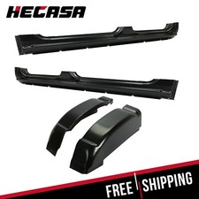 Rocker Panels & Cab Corners For 99-07 Silverado Sierra 1500 2500 3500 Crew Cab