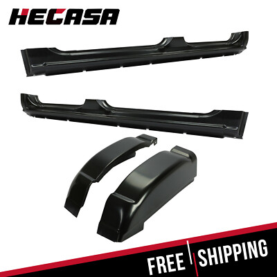 Rocker Panels & Cab Corners For 99-07 Silverado Sierra 1500 2500 3500 Crew Cab
