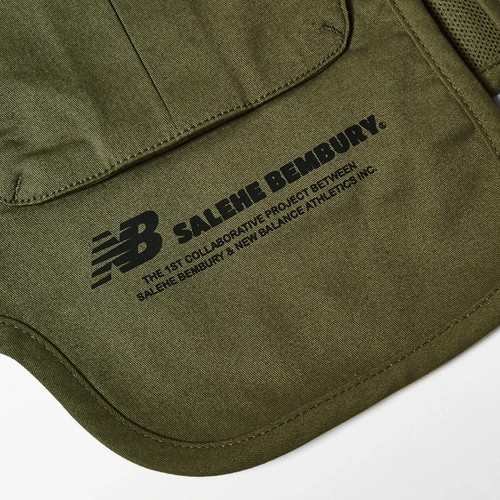 NWT Salehe Bembury x New Balance Yurt Utility Vest Olive Men Size Small NB Crocs - Picture 3 of 15