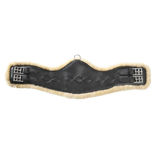 Kavalkade faux leather saddle short strap wave sheepskin-
