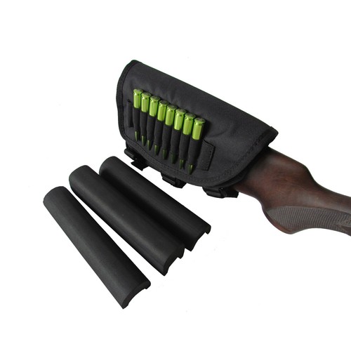 TOURBON Shooting Gun Stock Rest Pad Adjusted Cheek Riser Gewehr Patronen Halter - Bild 9 von 9
