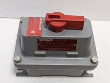 Hubbell Killark B7NFD1 Disconnect Switch 30A Hazardous Location PLEASE READ