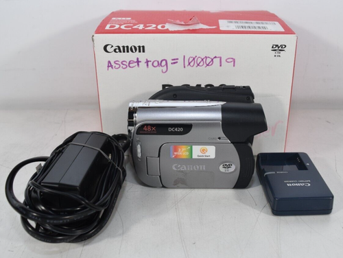 Canon DC420 Mini DVD Digital Camcorder Read Description - Picture 7 of 7