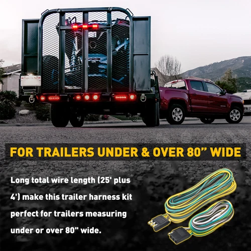 Rear Led Submersible Trailer Tail Lights Kit Boat Marker Truck Waterproof new - Picture 15 of 72