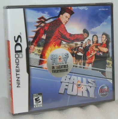 Sealed New Nintendo Ds Dsi Balls Of Fury Video Game Chris Walken
