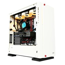 AZZA Gaming PC White AMD Ryzen 32GB RAM NVIDI...