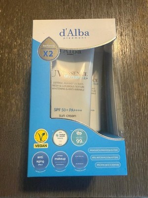 d Alba DALBA UV Essense Waterfull Sun Cream 50mL +50mL Special Set SPF 50 PA++++