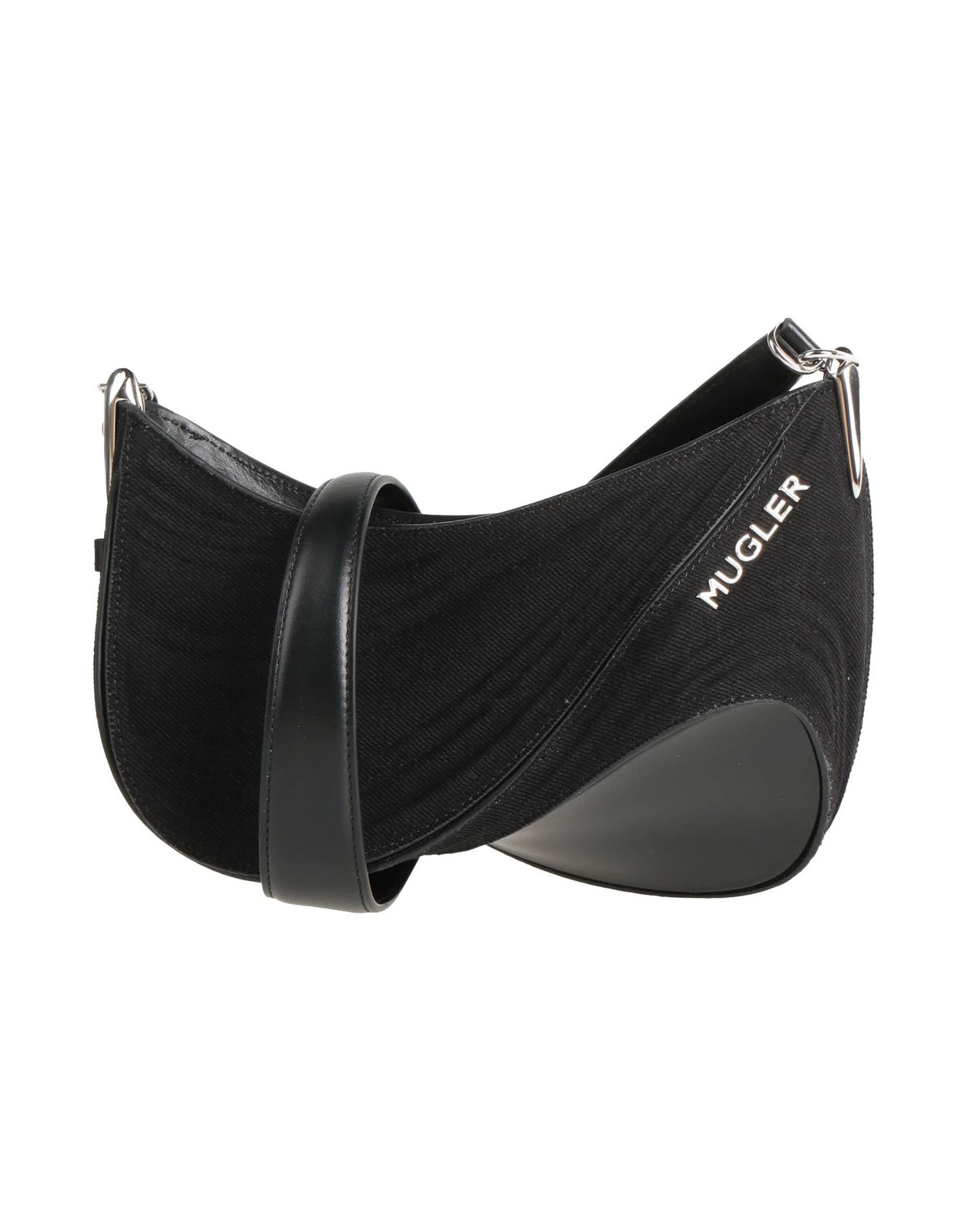Mugler - Women - Denim Cross-body bag - Black 233490₽