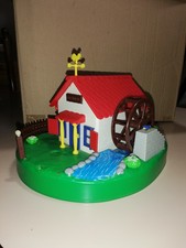 MULINO DI ARCHIMEDE CASETTA CASA MULINO BIANCO ANNI 90 VINTAGE RARO NON COMPLETO