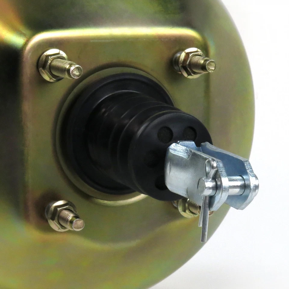 100% Nuevo Universal 11" Doble Diafragma Zinc Freno Booster Hot Rod Street Foto 2 de 4