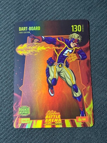 BO JACKSON BATTLE ARENA 2026 FIRST EDITION DART-BOARD FIRE GRILL RC BATTLE FOIL