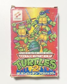 TEENAGE MUTANT NINJA TURTLES 2 Famicom Nintendo 1632 fc