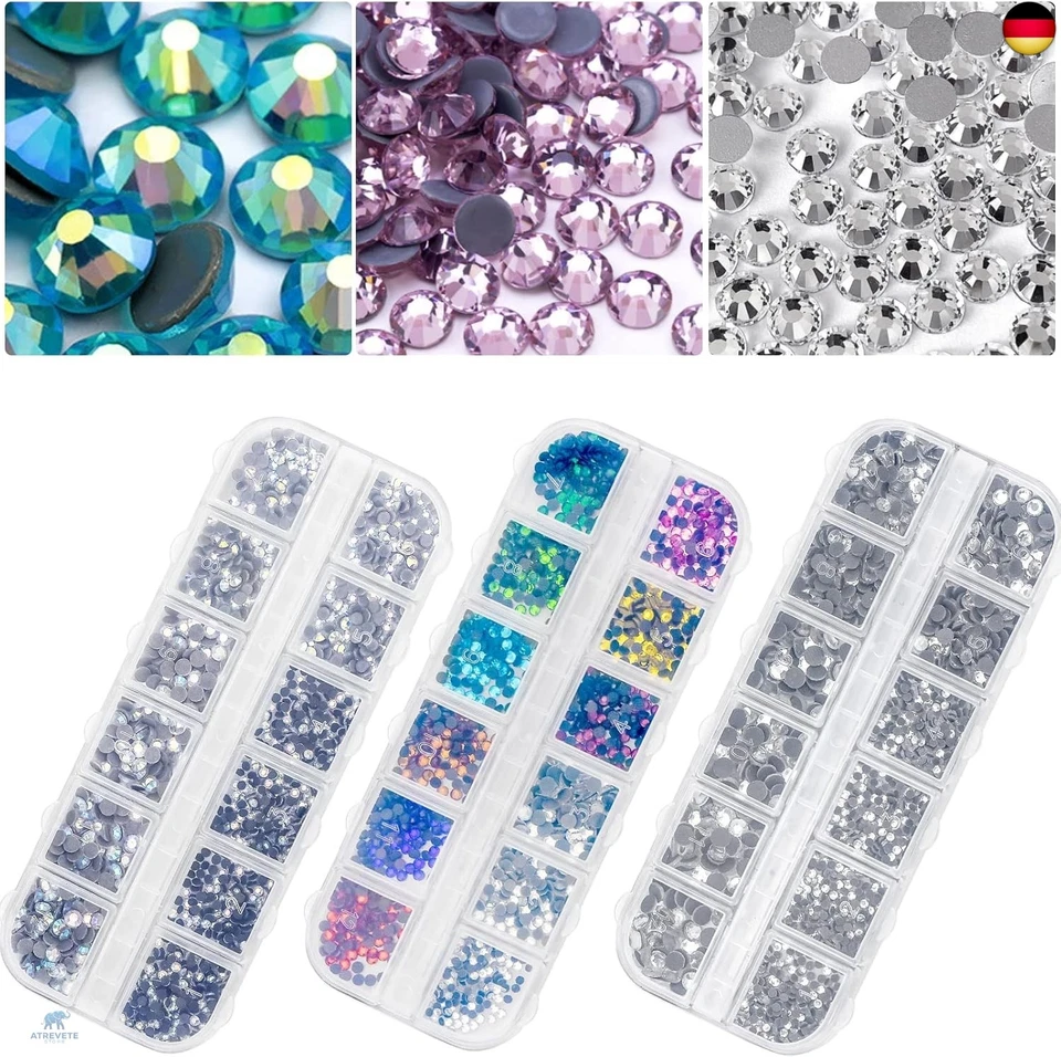 BLUESEABUY Hotfix Applikator, Strasssteine Applikator Werkzeug Hotfix Strass - Bild 4 von 4