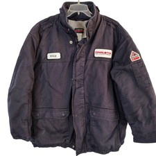 Bulwark FR Flame Resistant Jacket XXL Navy Blue CAT3 JLR8NV2 Charlotte Pipe