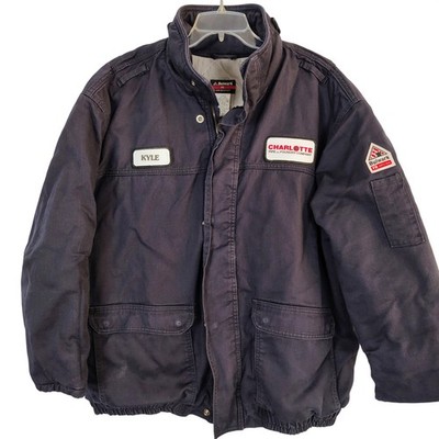 Bulwark FR Flame Resistant Jacket XXL Navy Blue CAT3 JLR8NV2 Charlotte Pipe Kyle