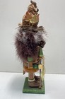 Holly Adler Hollywood Woodsy Owl Nutcracker Wood Forest Feather 15 Inch — photo 4