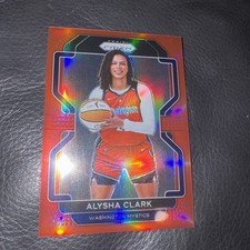 2022 Prizm WNBA Alysha Clark #79 Red Prizm /199 Washington Mystics 