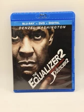 The Equalizer 2 -  Blu-ray + DVD - Good Condition - Denzel Washington