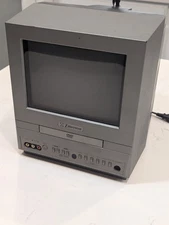 Emerson TV/DVD Combo EWC09D5 9” Retro Vintage CRT - Tested Works - No Remote