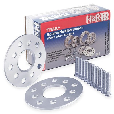 H&R 10656014 DRS Series 5 mm Wheel Spacers Kit Set Pair for 89-15 Lexus / Toyota