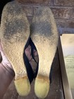 VTG Navy Blue Anne Klein Wedge Womens Shoes Sz 9 N Box Original Receipt — photo 7