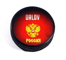 2016 World Cup of Hockey Russia Dmitry Orlov Official WCH Hockey Puck